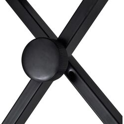 Set suport + taburet pentru instrumente cu clape VidaXL 70097 (Black) Thumb