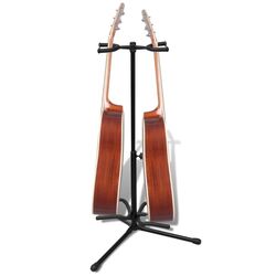 Stativ pentru chitara VidaXL 70034 (Black) Thumb