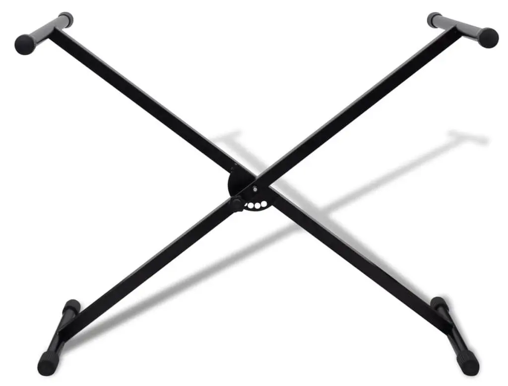 Stativ pentru instrumente cu clape VidaXL 70029 (Black)