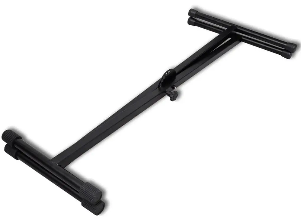 Stativ pentru instrumente cu clape VidaXL 70029 (Black)