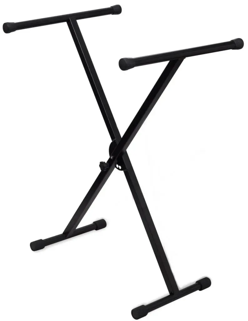 Stativ pentru instrumente cu clape VidaXL 70029 (Black)