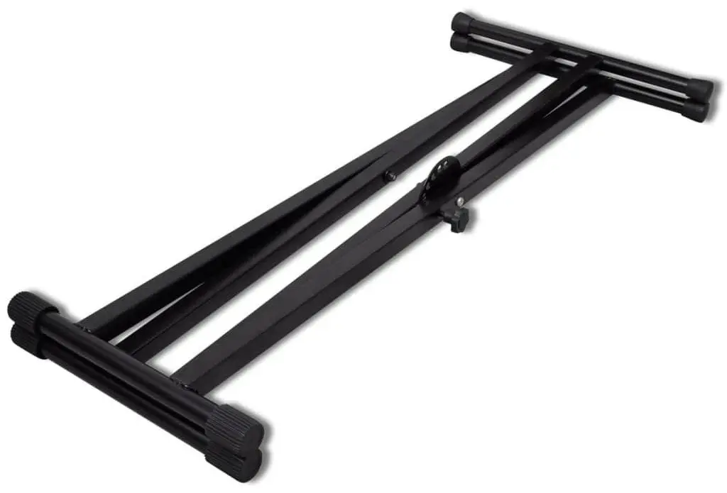 Стойка для клавишных инструментов VidaXL 70030 (Black)