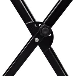 Стойка для клавишных инструментов VidaXL 70030 (Black) Thumb