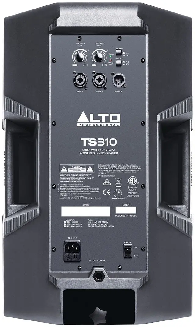 Sistem acustic Alto TS310 (Black) - 3