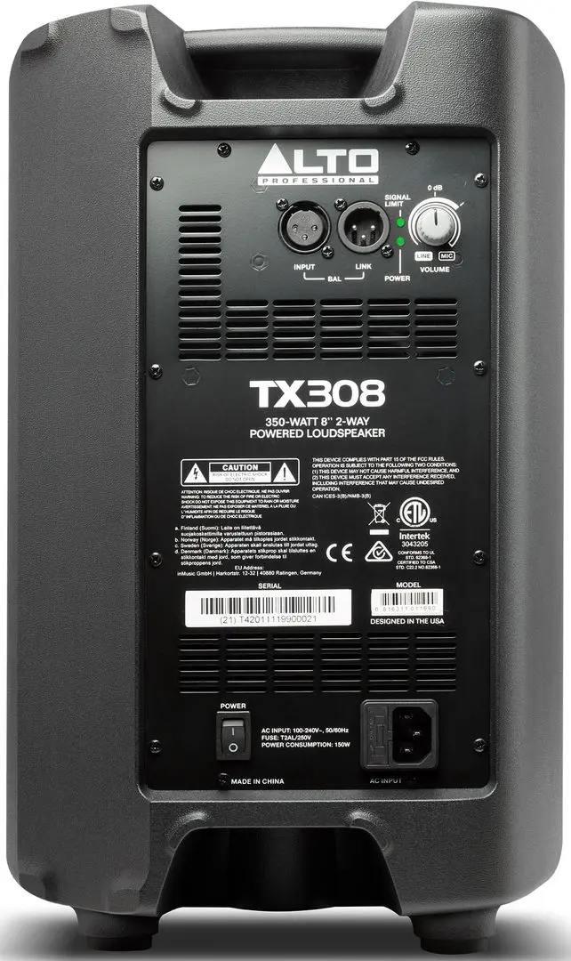 Sistem acustic Alto TX308 (Black) - 3