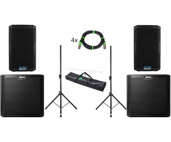 Set acustic Alto TS408/TS312S (Black)