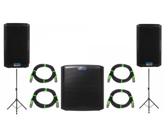 Set acustic Alto TS410/TS315S (Black)