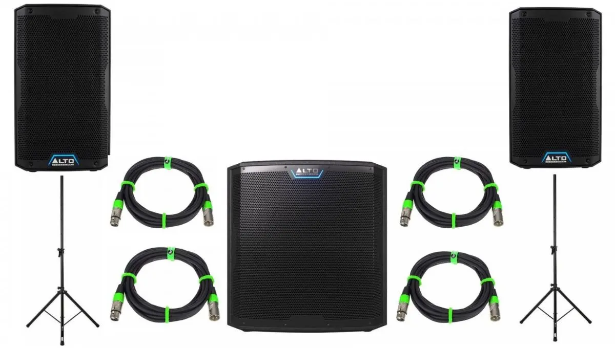 Set acustic Alto TS410/TS315S (Black)