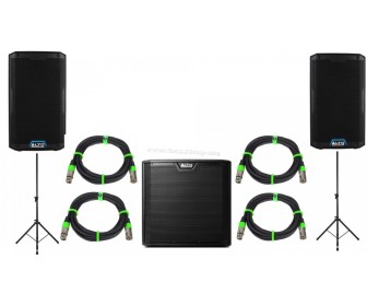 Set acustic Alto TS412/TS315S (Black)