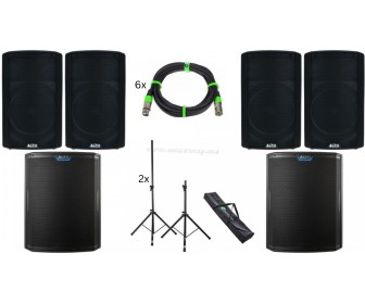 Set acustic Alto TX315/TS18S (Black)