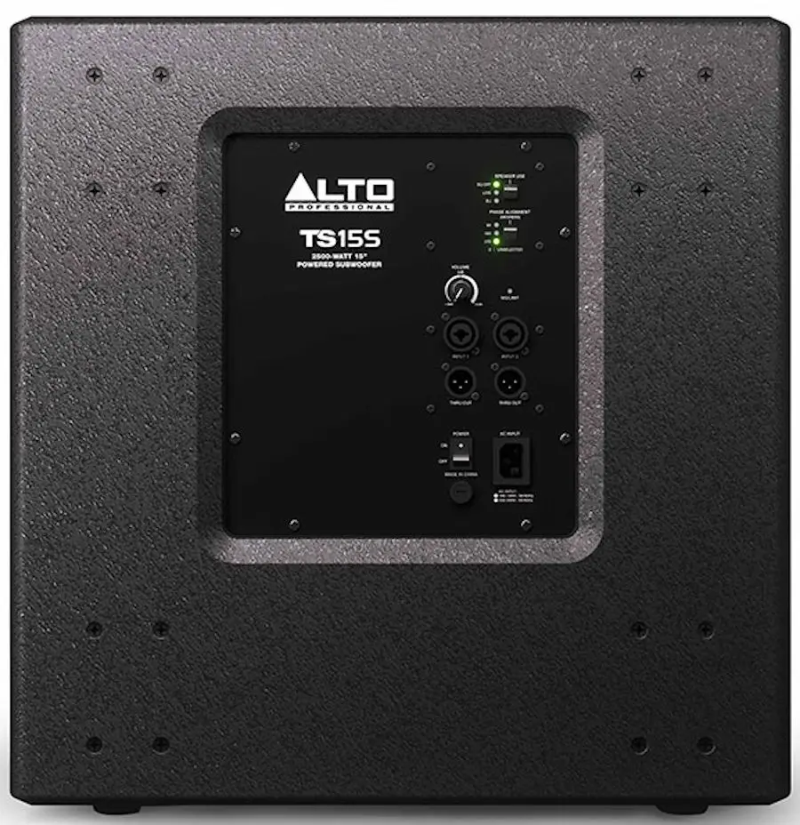 Subwoofer Alto TS 15S (Black) - 3