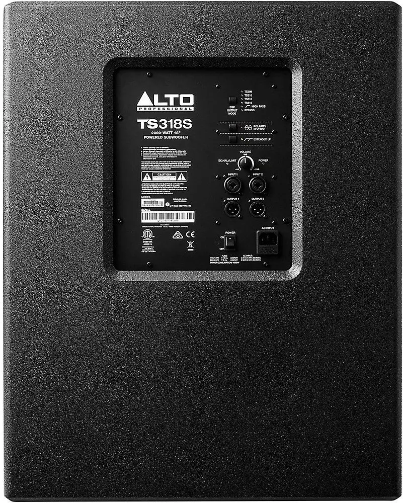 Subwoofer Alto TS318S (Black) - 3