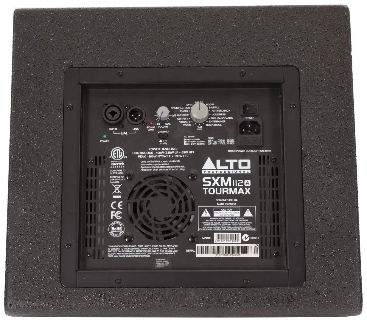 Monitor de scena Alto SXM112A (Black) - 3