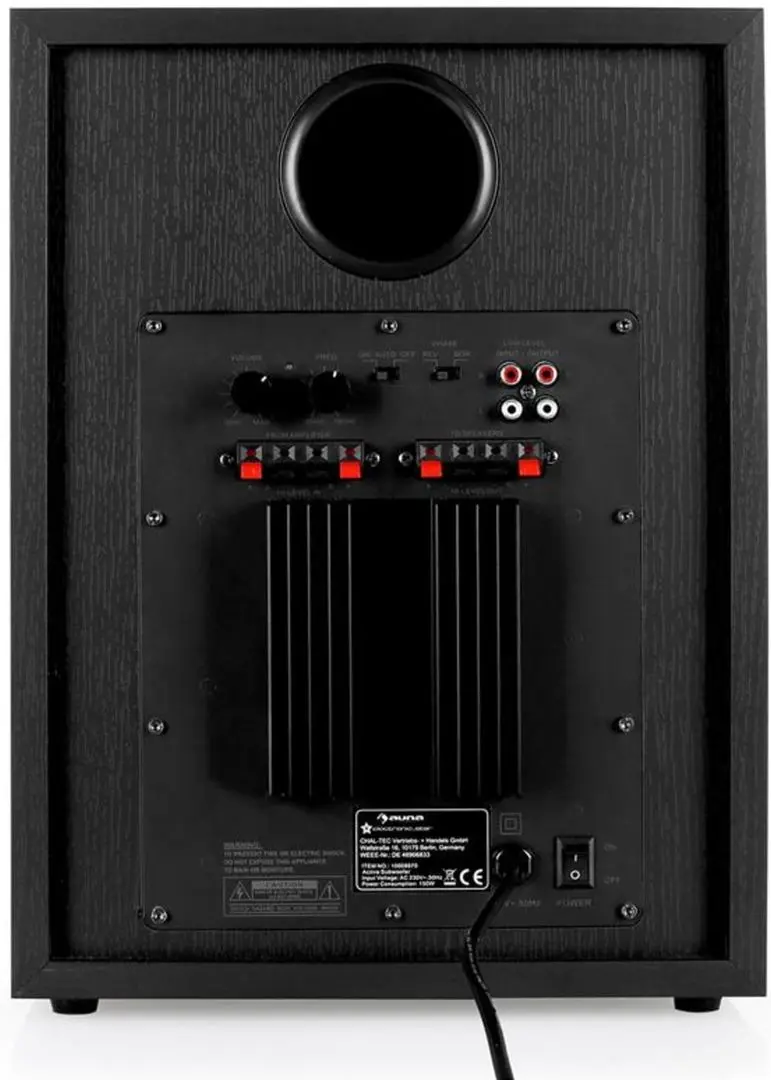 Subwoofer Auna Line-300-SW-BK (Black)