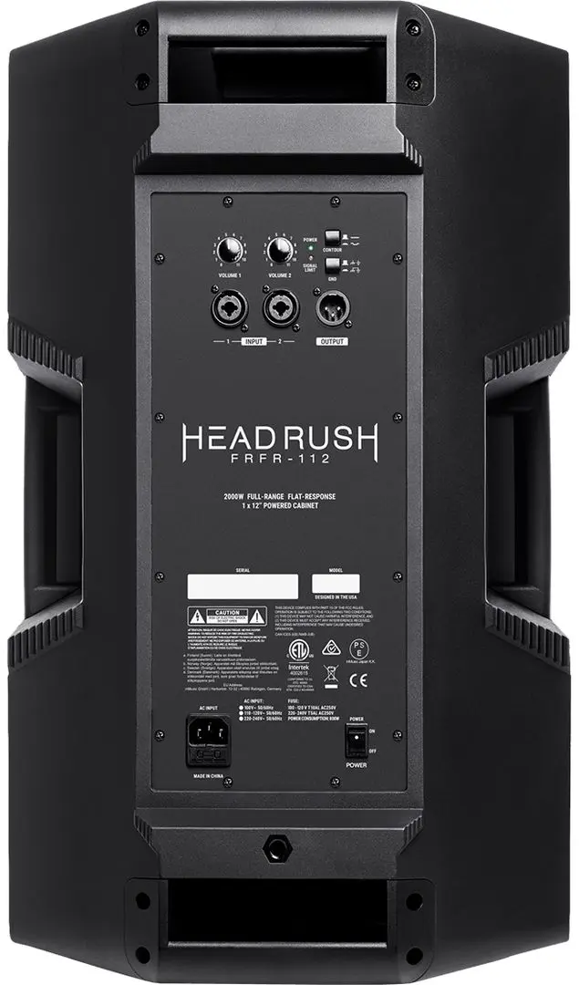 Cabinet chitara Headrush Headrush FRFR-112 (Black)