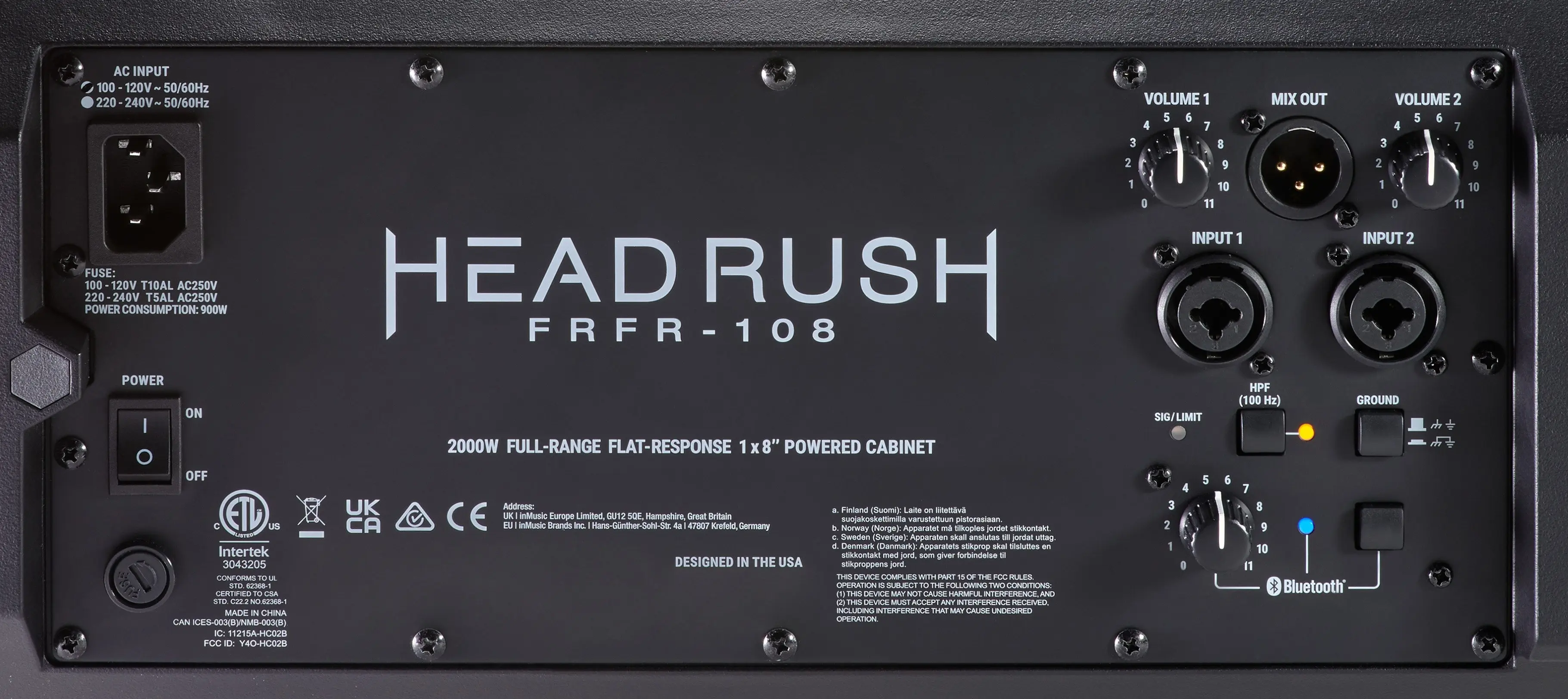 Cabinet chitara Headrush FRFR-112 MKII (Black)