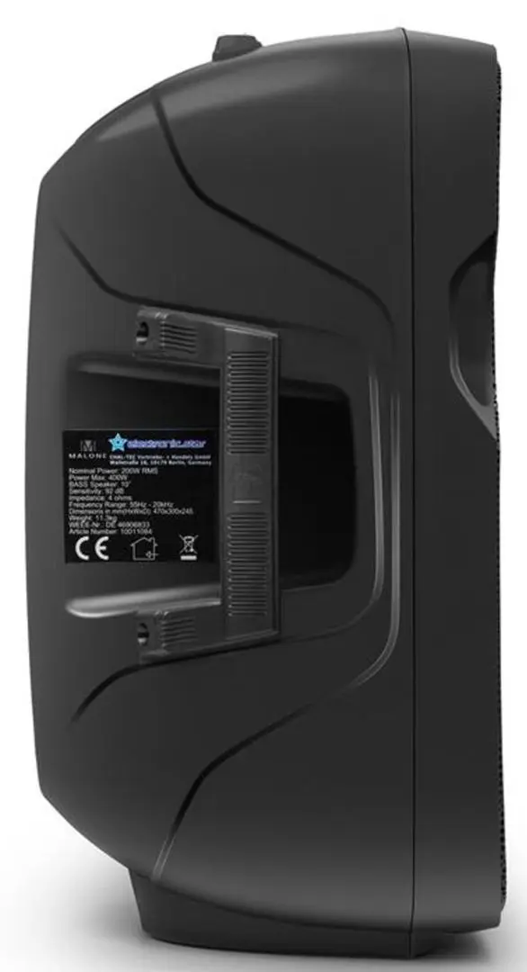 Sistem acustic Malone PA 10011084 (Black) - 4