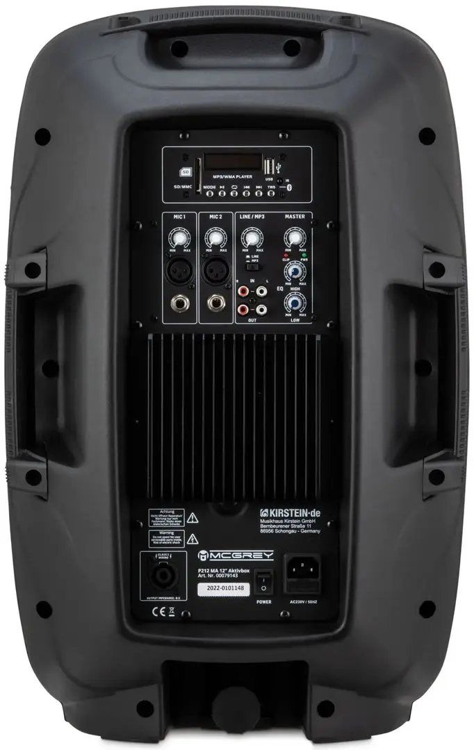 Sistem acustic McGrey P212 MA 2pack (Black)