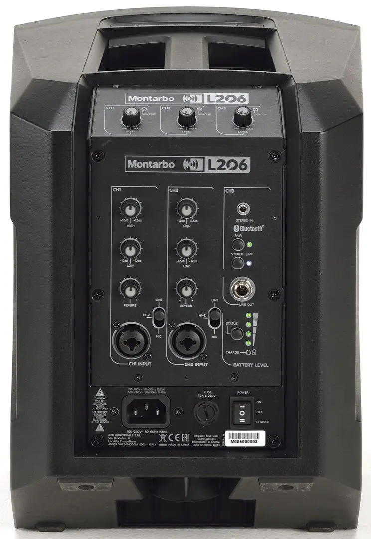 Sistem acustic portabil Montarbo L206 (Black)