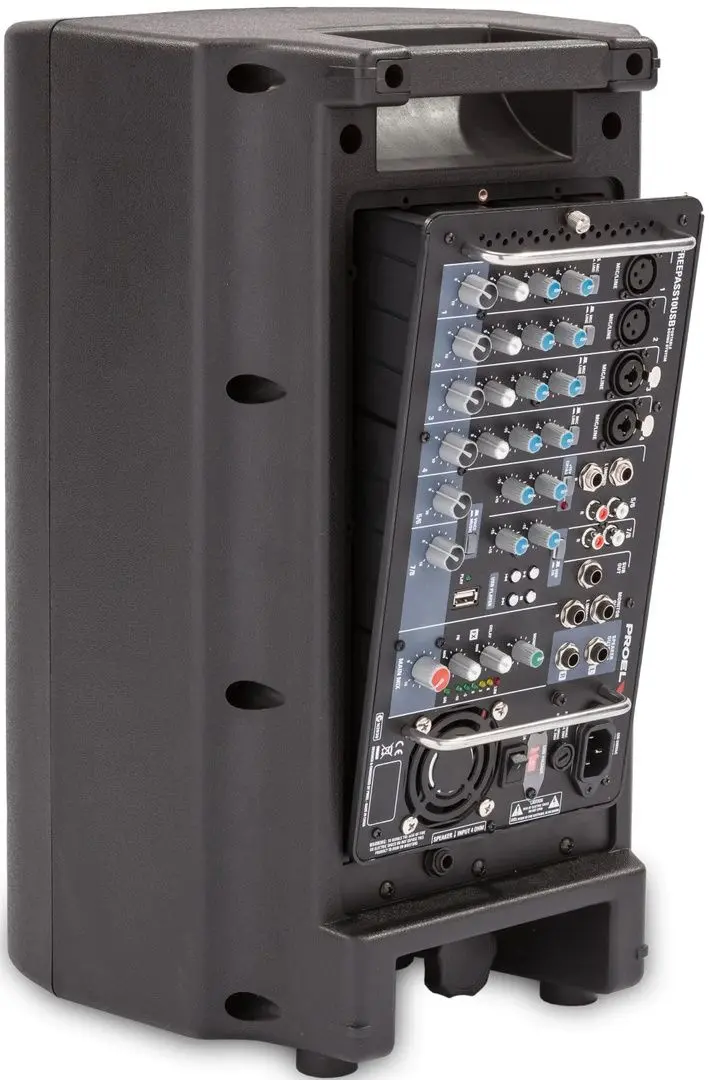 Set echipament de studio Proel FREEPASS10USB (Black)