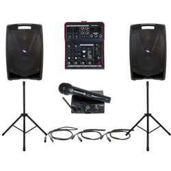 Набор студийного оборудования Proel V15 PLUS Big Party Set (Black)