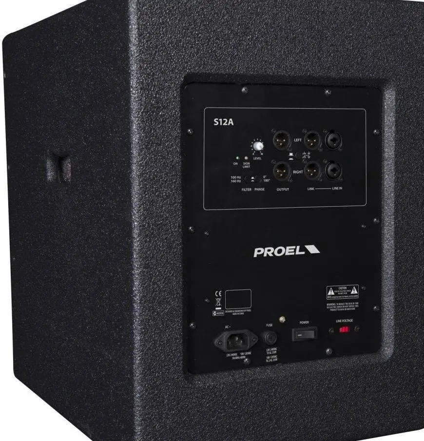 Сабвуфер Proel S12A (Black)