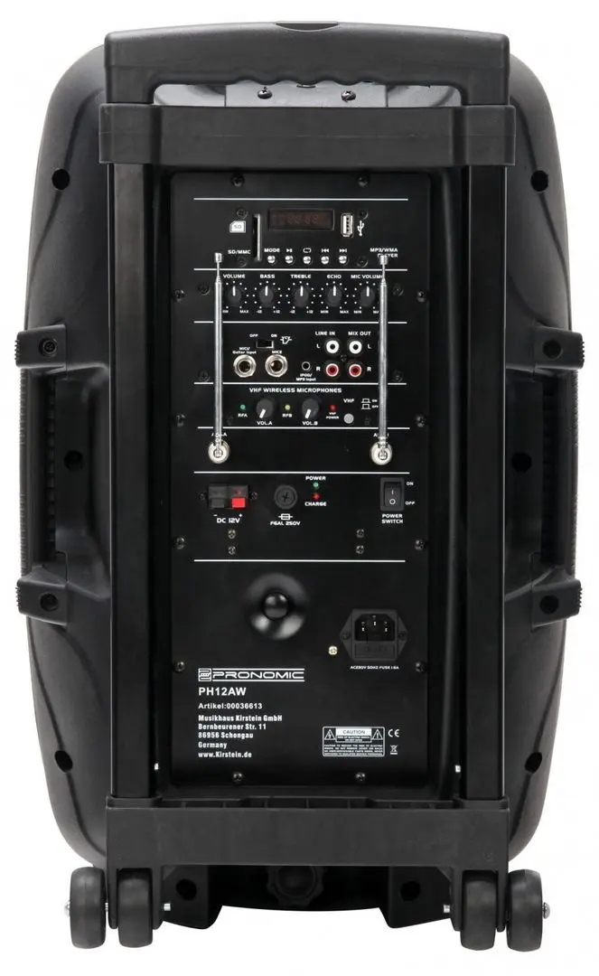 Sistem acustic Pronomic PH12AW (Black)