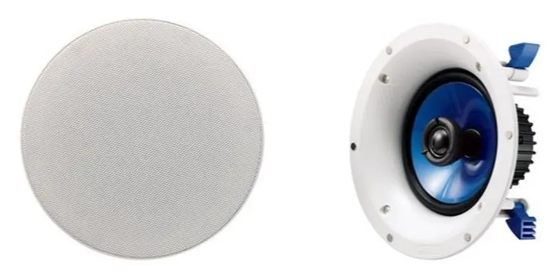 Set sistem acustic + streamer Yamaha NS-IC600 + Arylic A30+ (Black/White)