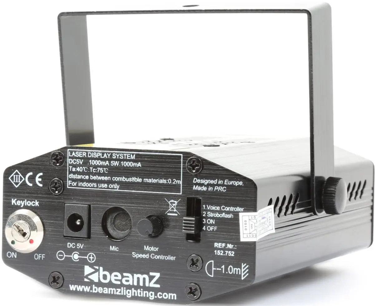 Laser Beamz Apollo 152.752 (Black)