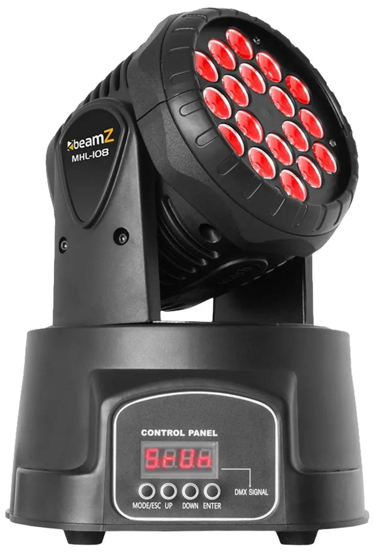 Moving Head Beamz MHL (Black)