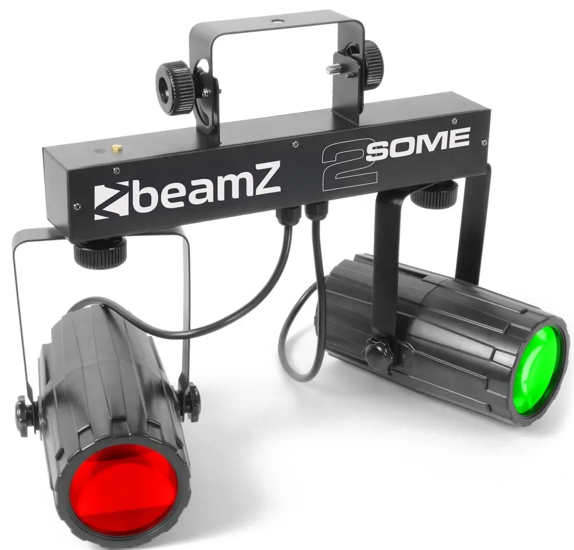 Sistema de lumini LED Beamz 2-some (Black)