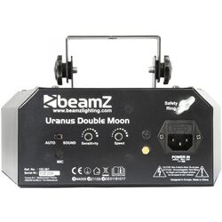 Efect de lumina Beamz Uranus Double Moon 153.381 (Gray) Thumb