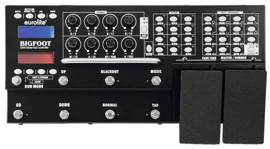 Controler pentru proiectoare Eurolite DMX Move Bigfoot Foot Control