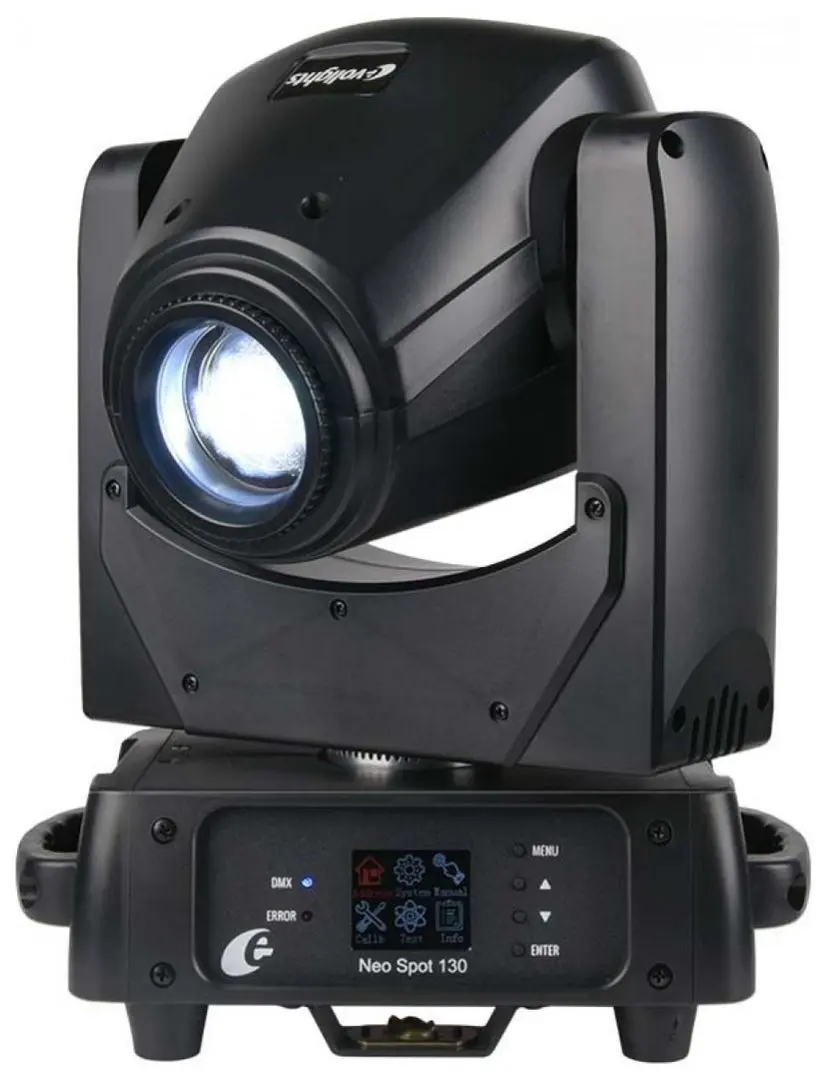 Moving Head Evolights Neo Spot 130W (Black)