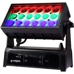 Projector Evolights 18X15W RGBW Zoom (Black)