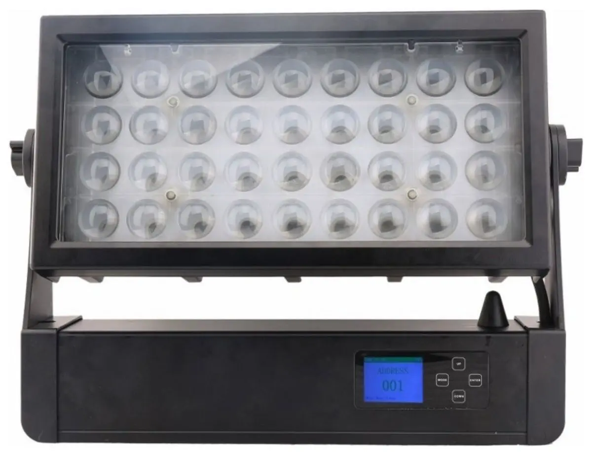 Projector Evolights 36x15W RGBW Zoom (Black)