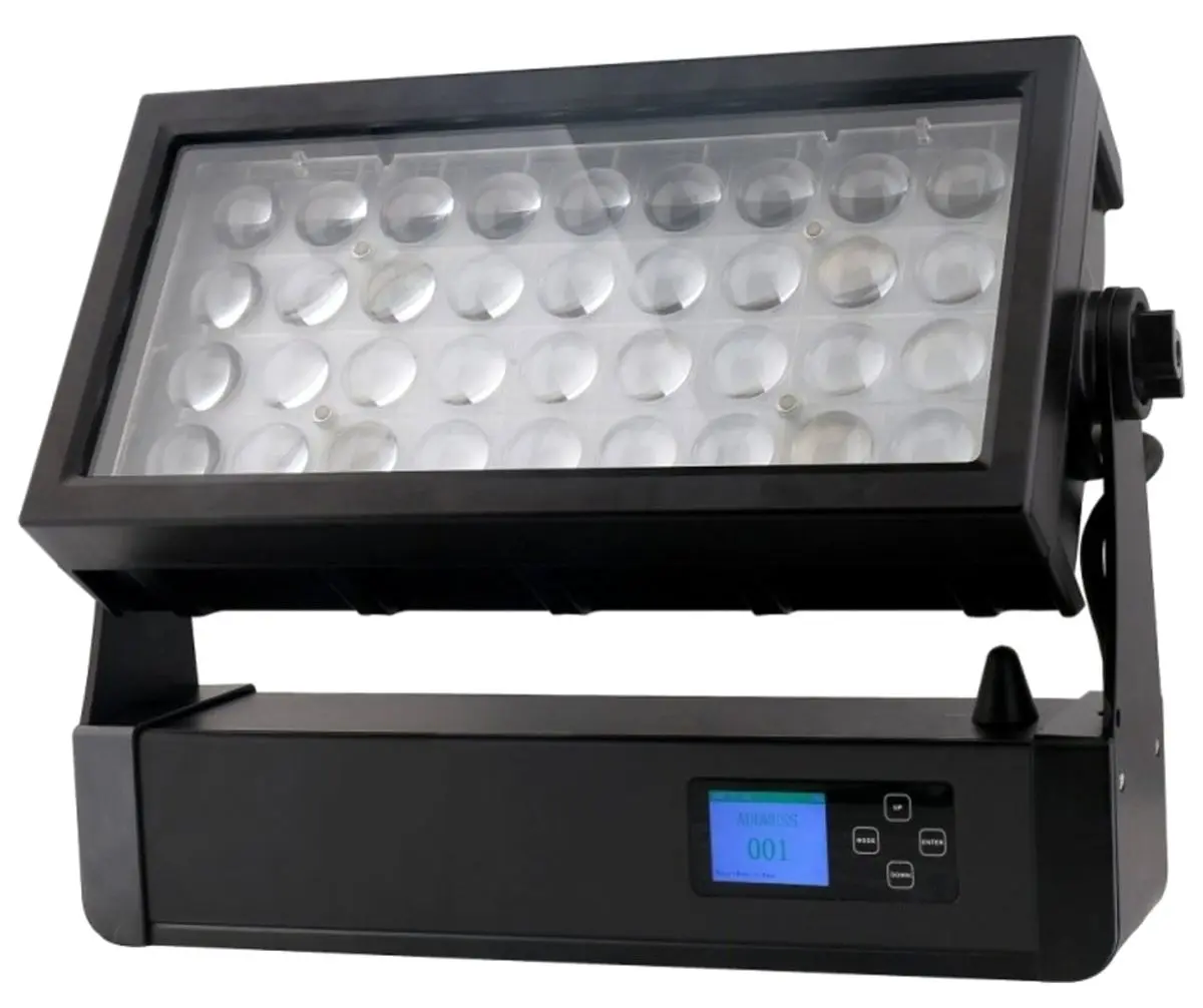 Projector Evolights 36x15W RGBW Zoom (Black)