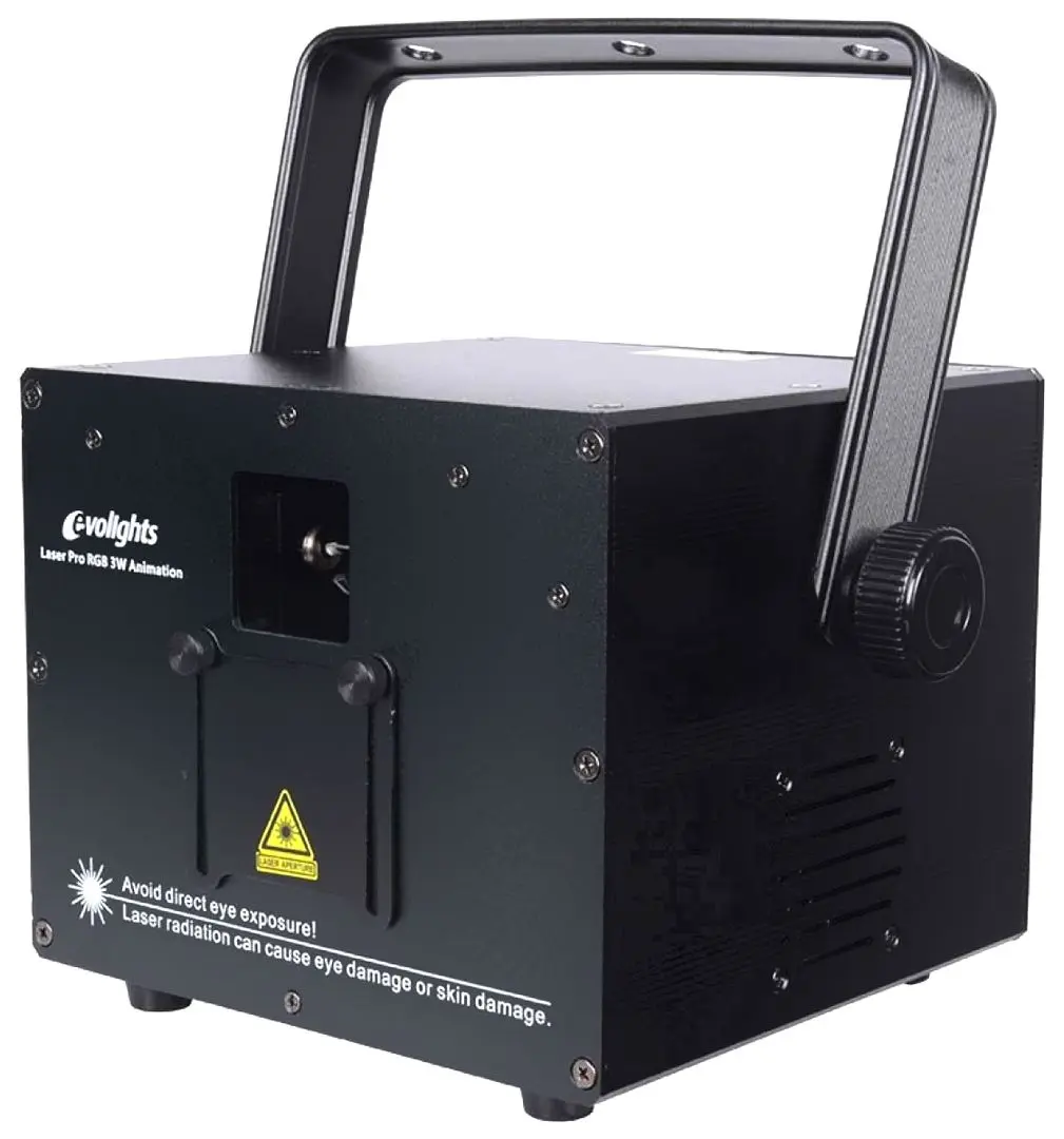 Efect de lumina Evolights Laser Pro RGB 3W Animation V2 (Black)