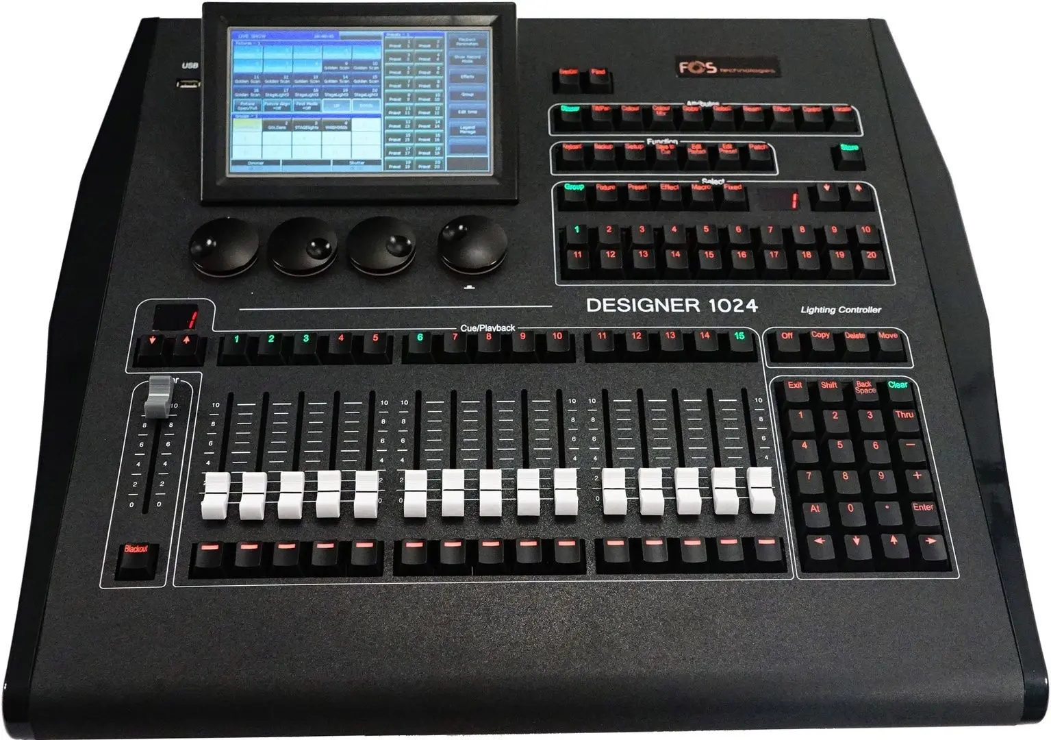 Controler FOS Technologies Designer 1024 (Black)