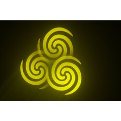 Moving Head FOS Technologies Iridium 75w Spot (Black) Thumb