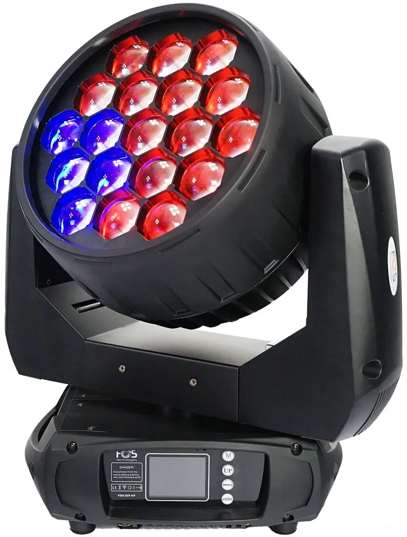 Moving Head FOS Technologies Q19 HP (Black)