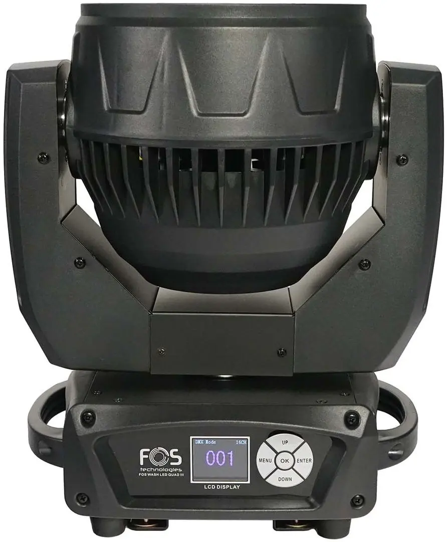 Moving Head FOS Technologies Wash Led Quad III (Black)
