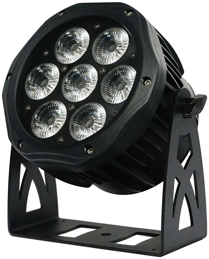 Proiector FOS Technologies Touring PAR 7X15 IP HEX (Black)