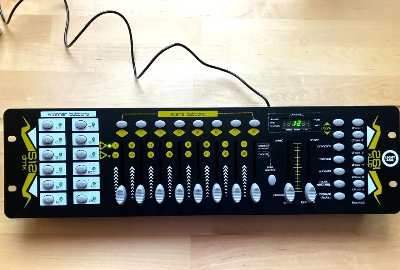 Controler Light4Me DMX 192 MKII (Black)