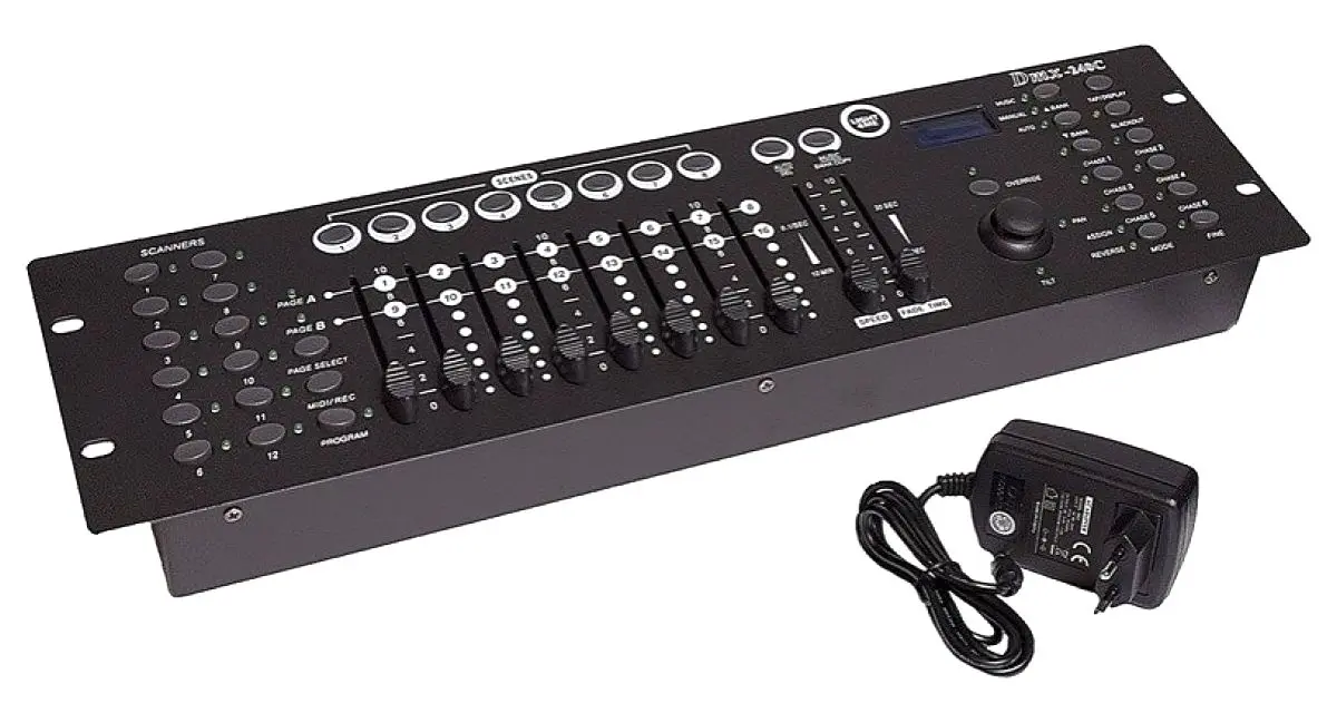 Controler Light4Me DMX 240C (Black)