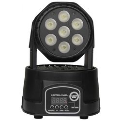 Moving Head Light4Me Compact MH 7x8W (Black) Thumb