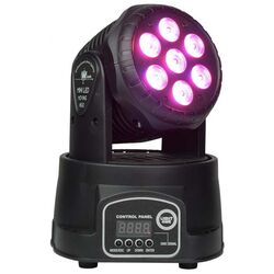 Moving Head Light4Me Compact MH 7x8W (Black)