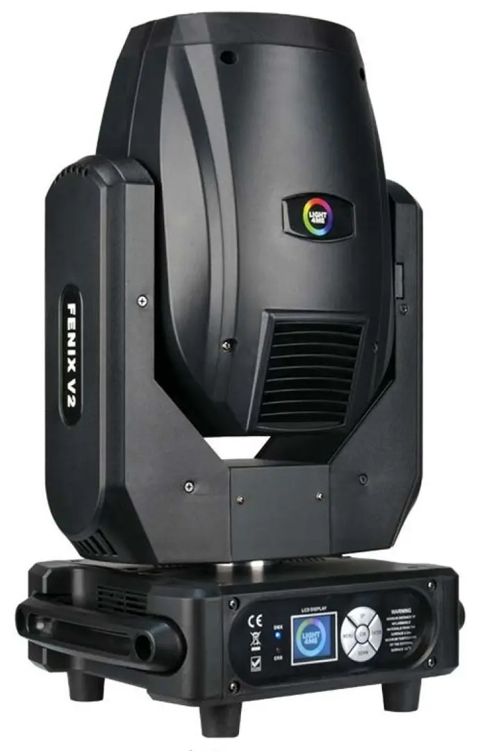 Moving Head Light4Me Fenix V2 (Black)