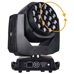 Moving Head Light4Me Galaxy (Black) Thumb