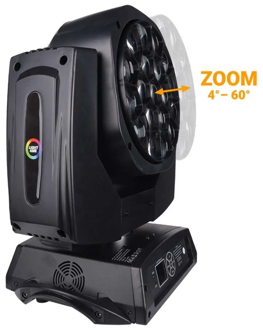 Moving Head Light4Me Galaxy (Black)